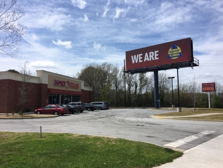 Sale to Family Dollar and Billboard (2012)